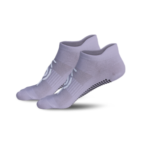 Calcetín antideslizante - Tobillo - Lavanda