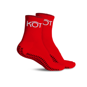 Calcetín antideslizante - Rojo