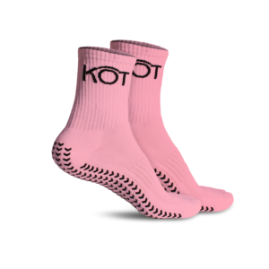 Calcetín antideslizante - Rosado