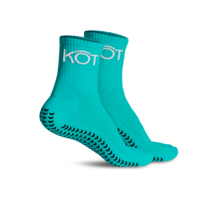 Calcetín antideslizante - Turquesa