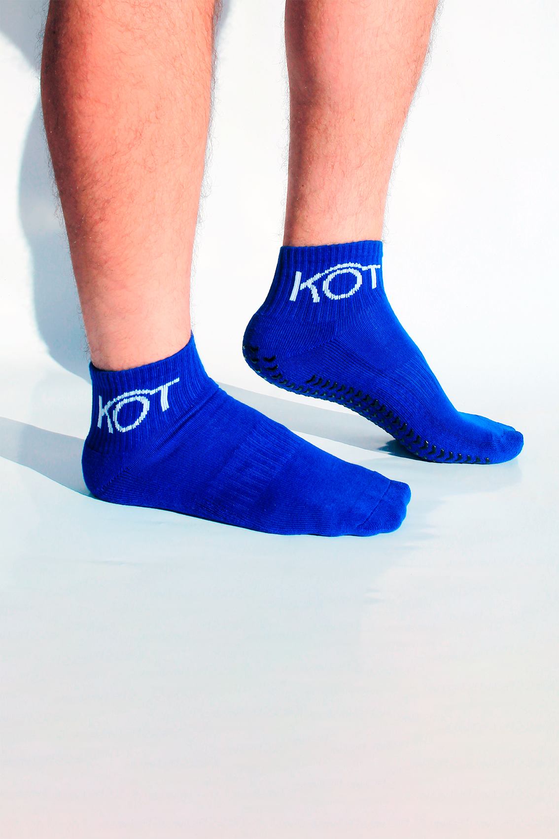 Calcetín antideslizante - Media caña - Azul - Imagen 6
