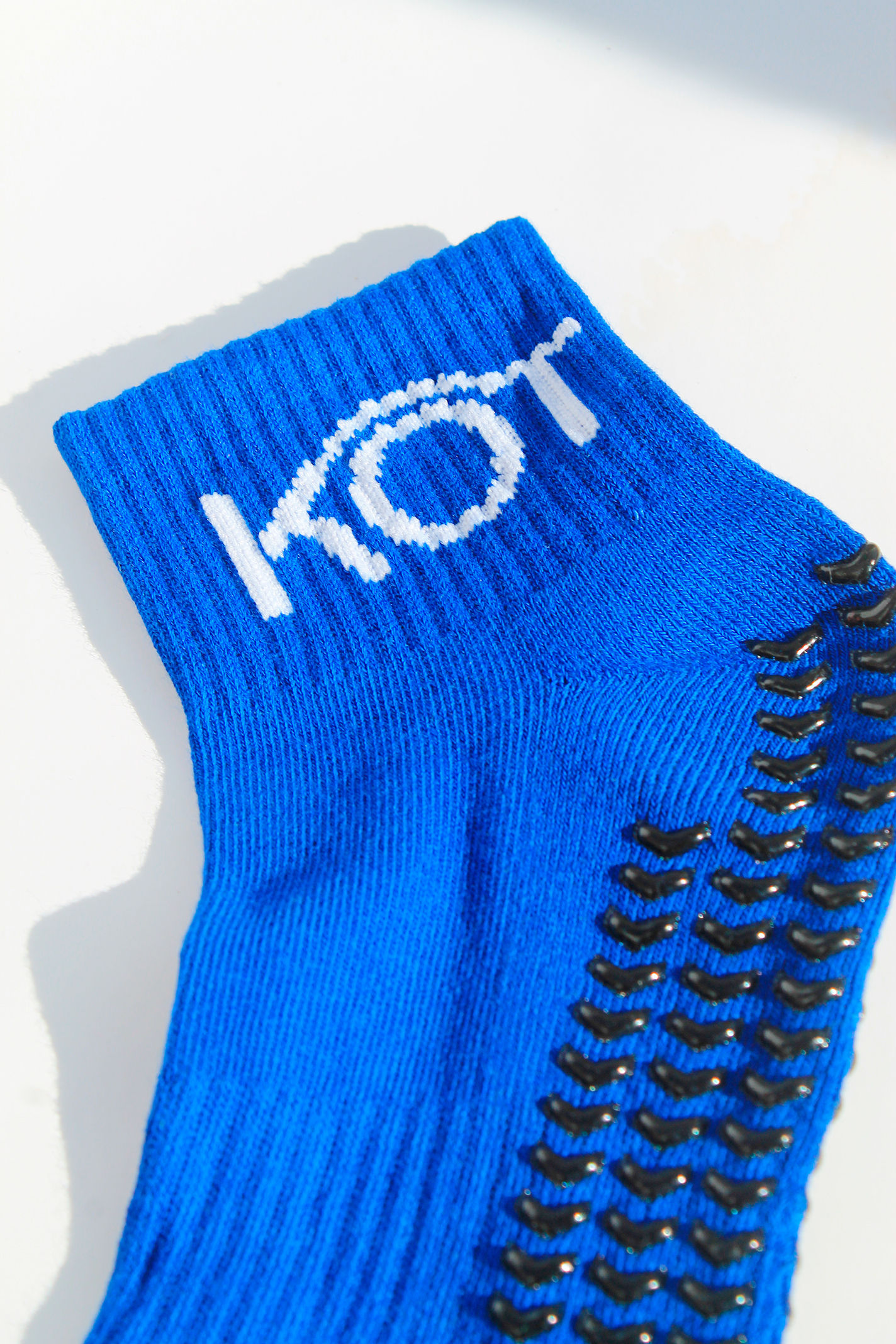 Calcetín antideslizante - Media caña - Azul - Imagen 2